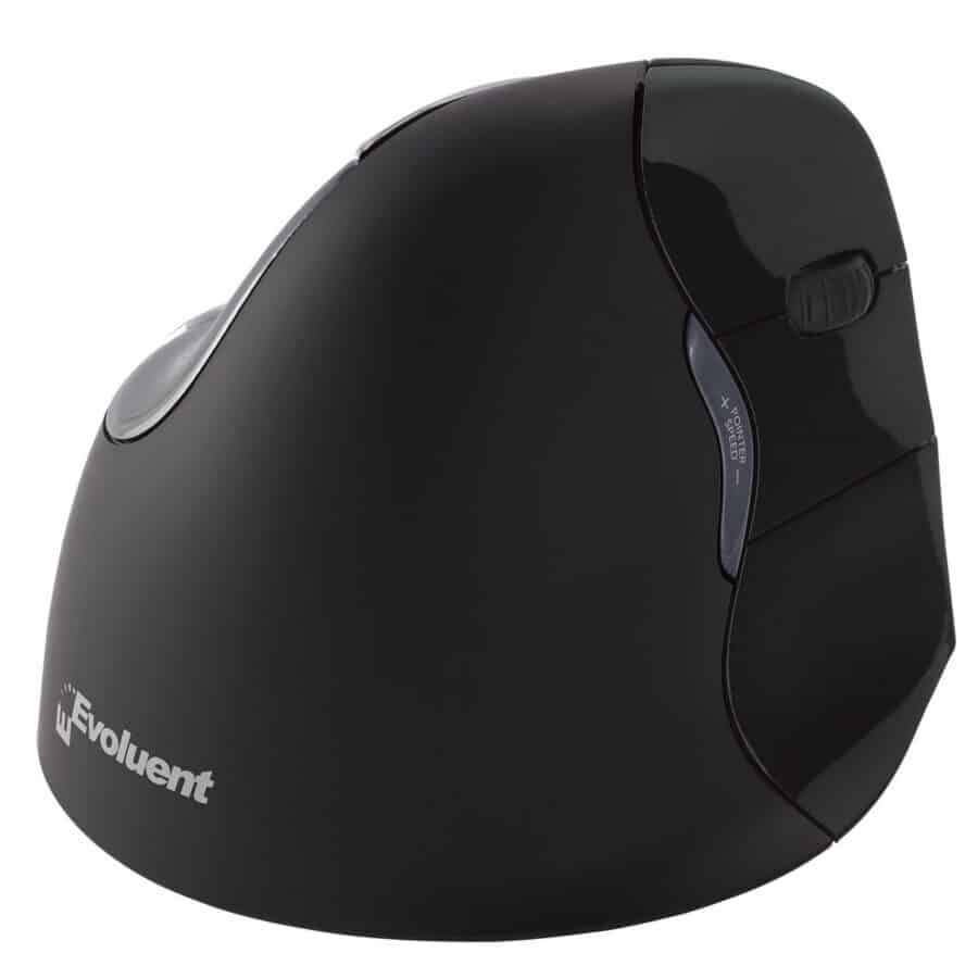 Evoluent Vertical Mouse VM4 Bluetooth Mac Musta